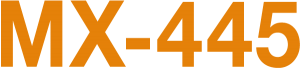 MX-445 logo